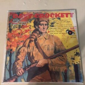 Disney’s Davey Crockett Vinyl Album